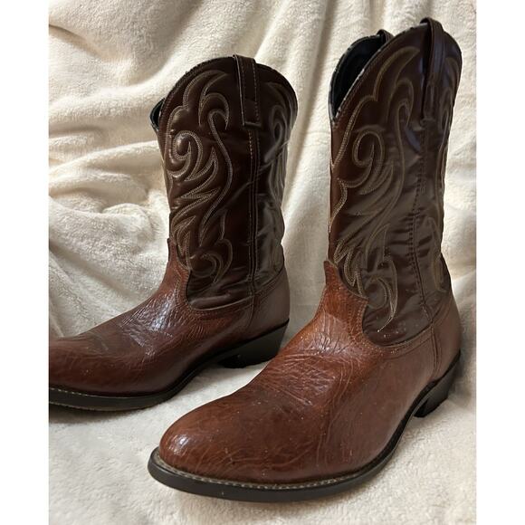 Laredo Brown Boots Women’s Western Wear Size 13D Model 28 1824 Western Cowgirl - Picture 2 of 13